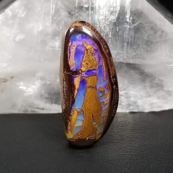 Australian Yowah Opal * 26.47 x 11.90 x 7.05mm * MKO4B7 * Boulder opal cab - Picture 11 of 11
